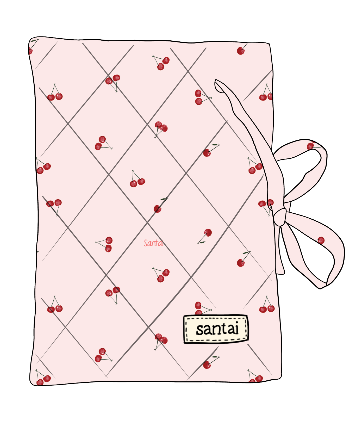Very Cherry Book Sleeve Sleeve