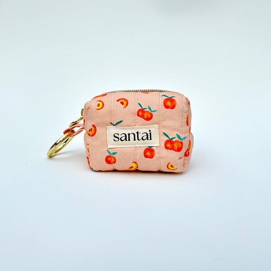 Sweet Peach Bag Charm