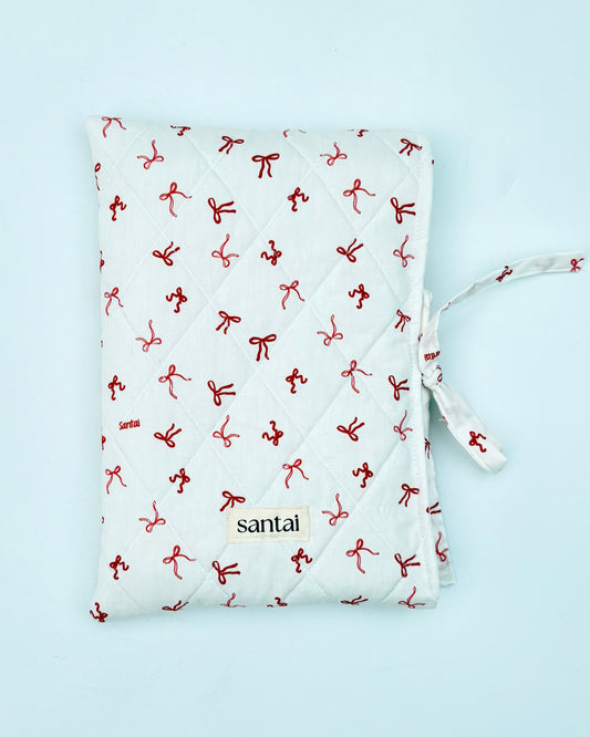 Red Ribbons Book Sleeve Sleeve