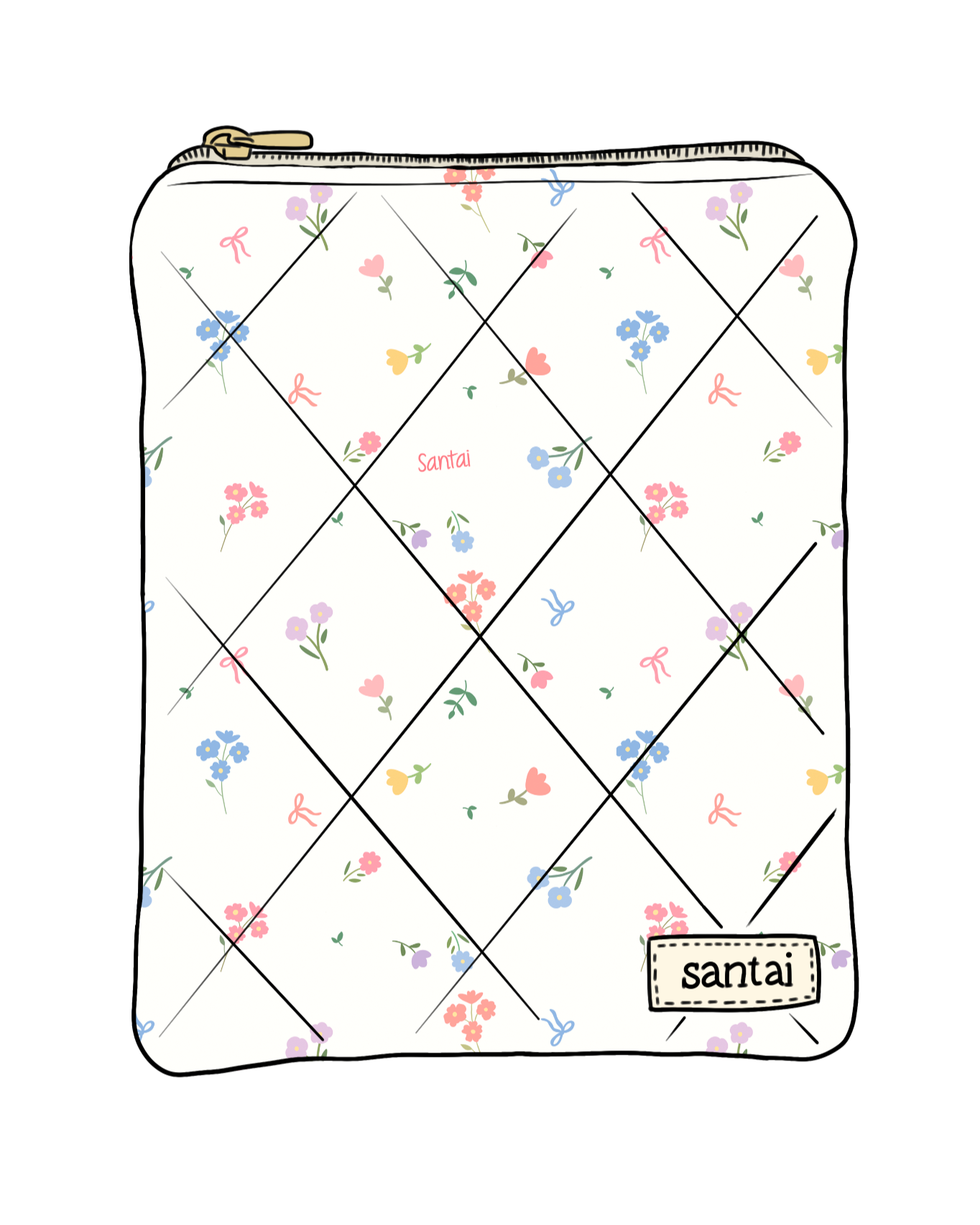 Bloom & Bow E-Reader Sleeve