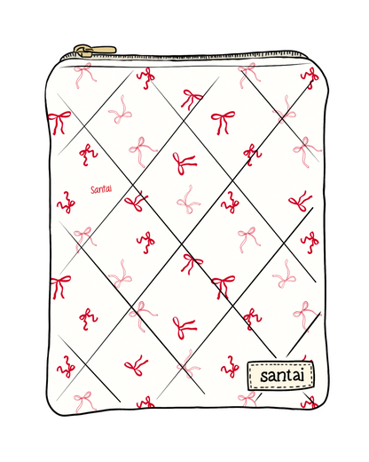 Red Ribbons E-Reader Sleeve